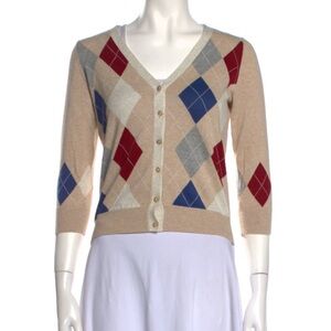 Autumn Cashmere
Printed V-Neck Sweater